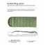 Спальный мешок (EmersonGear) Blue Label ”Cold Peak“ Polar Sleeping Bag (Olive)