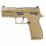 Страйкбольный пистолет (SIG AIR) Sig Sauer M18 P320 Green Gas (TAN)