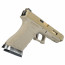 Страйкбольный пистолет (WE) GLOCK 34 Custom (TAN/TAN/Gold)