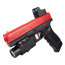 Гидрогелевый пистолет Glock 18C (Black/Red)