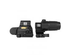 Прицел коллиматорный EOTech 558 Red Green Point + MAGNIFIER G33 - 3X (Black)