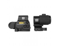 Прицел коллиматорный EOTech 558 Red Green Point + MAGNIFIER G43 - 3X (Black)