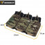 Подсумок (IDOGEAR) LSR штурмовой тройной (Multicam Black)